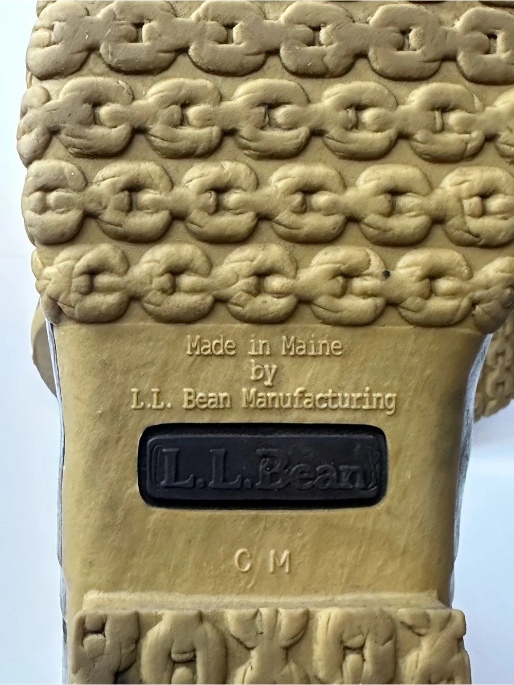 L.L. Bean Tan Leather Lace-Up Bean Boots Size 6